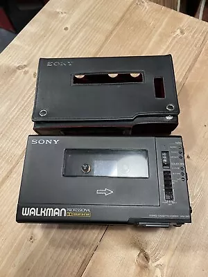 SONY WM-D6C High-Quality Professional Cassette Player - With Case - Needs Belts • £299