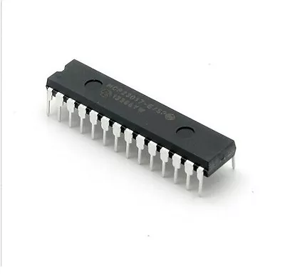 1PCS MCP23017-E/SP MCP23017 DIP-28 16-Bit I/O Expander With I2C Interface IC  • $3.40