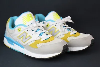 New Balance Women's 530 Encap W530PSB White Yellow Blue Shoes Size 7.5. • $39.91