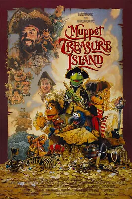 Muppet Treasure Island 1996 Movie Action Comedy Wall Art Home - POSTER 20 X30  • $23.99
