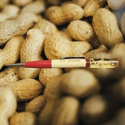 Vintage Mr Peanut In Liquid Mechanical Lead Pencil Planters Red/White • $30