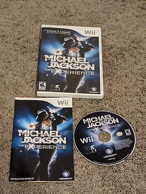 Michael Jackson: The Experience (Nintendo Wii 2010) With Manual - Tested Works • $21