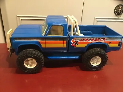 Vintage Nylint Chevy 4x4 Blue Rhino Pickup Truck With Winch Rollbar 1970’s. • $82.95