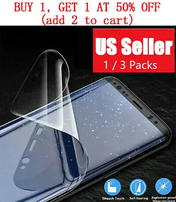 HYDROGEL Screen Protector For Samsung Galaxy S24 S23 S22 S21 Ultra Plus Note FE • $3.95