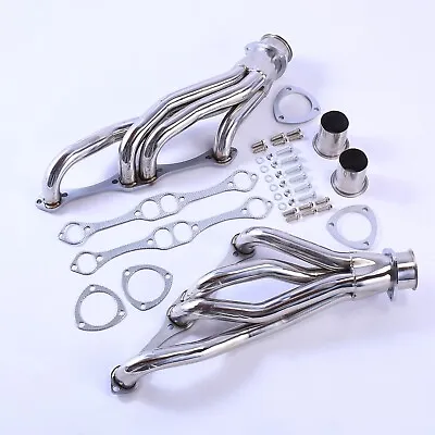 Stainless Steel Headers For Chevy Small Block SB V8 262 265 283 305 327 350 400 • $114.99