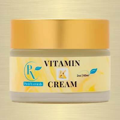 Vitamin K Cream - Eliminate Spider Varicose Veins Rosacea Capillaries Fade Scars • $26.76