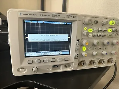 #Agilent DSO6034A Oscilloscope: 300 MHz 4 Analog Channels • $1250
