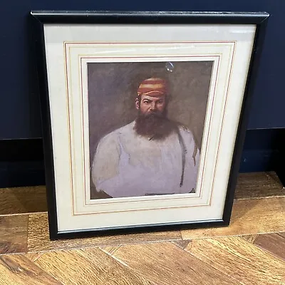 Framed Print WG Grace- Cricket. Approx 28x 33cm • £10