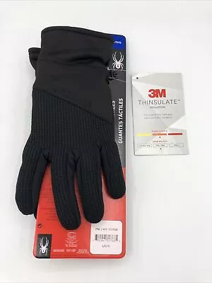 Spyder Core Conduct Glove Black-2623014 - Large • $15