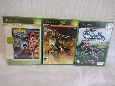 Crash Bandicoot Kingdom Under Fire & Ghost Recon | 3 Game Bundle | Xbox • £3.99