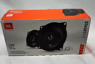 JBL STAGE1 51F 2-WAY 5.25  13cm CAR 150W EACH DOOR COAXIAL SPEAKER PAIR EX-DEMO • £29.99