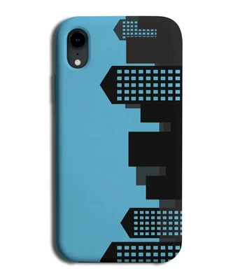 Tower Block Building Silhouette Skyline Phone Case Cover Comics Carton G568  • £14.95