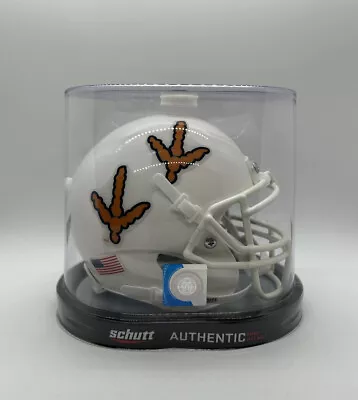 Virginia Tech Hokies NCAA Alternate 6 (White) Schutt Mini Helmet! • $70