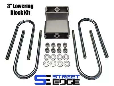 Street Edge 3  Extruded Aluminum Lowering Block Kit 82-04 S10/Sonoma/S15/Blazer • $49.49