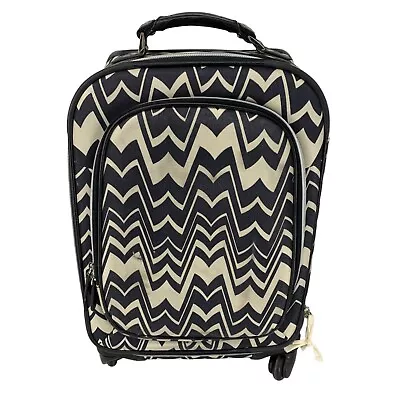 Missoni For Target Carry On Spinner 22   Luggage Chevron Wheels 3381 Travel Bag • $200