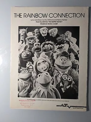 The Rainbow Connection Muppet Movie Sheet Music • $13.89