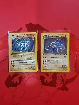 Pokemon Card Lot Holo 1st Edition (2) Cards • $31