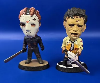 Headliners Figures Jason Vorhees Friday 13th & Leatherface Texas Chainsaw - VGC • £59.99