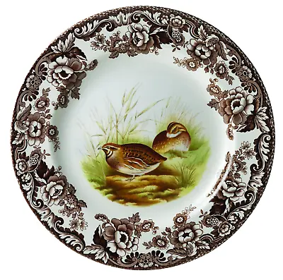 Spode Woodland Salad Plate 8 Inch (Quail) • $18.88