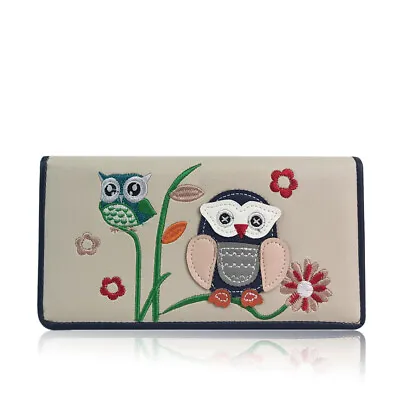 £8.49 • Buy Women's Designer Style Cute Owl Ladies Purse Girls Wallet