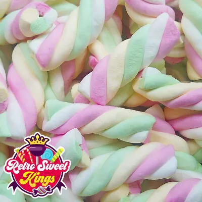 Mini Mallow Cables Pick N Mix Marshmallow Retro Sweets Party Flumps Easter • £36.99