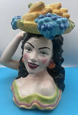 Carmen Miranda Retro Cookie Jar Casual Home 2005 Chiquita Banana Girl • $51.99