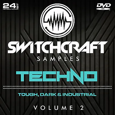 Techno Vol 2 - 24bit Wav Studio / Music Production Samples - Dvd • £4.99