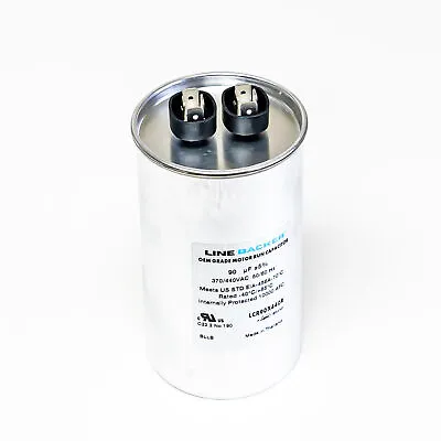 Supco Capacitor Oval Run 90 Uf Mfd 370/440 Volts For HVAC Motors • $18.02