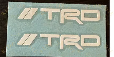 TRD For Tundra Front Brake Caliper Vinyl Decal Sticker Set Of 2 - Multi Colors • $6.75