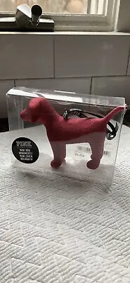 VICTORIA'S SECRET PINK 2018 Glitter Dog Ornament New  In Box • $29.99