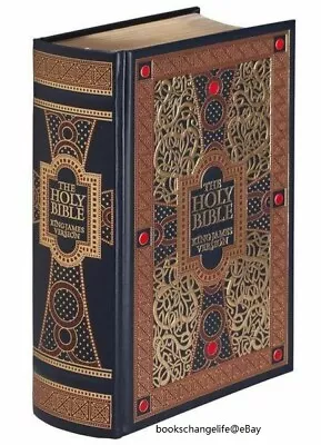 THE HOLY BIBLE King James Version KJV Deluxe Illustrated Gustave Dore NEW SEALED • $67.74