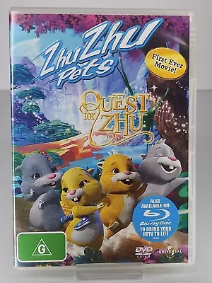 Zhu Zhu Pets - The Quest For Zhu DVD Kids Children Family Cartoon Animation • £7.90