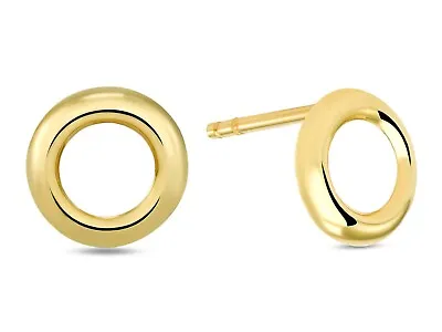 Marc By Marc Jacobs Gold Tone Donut Stud Earrings • $20