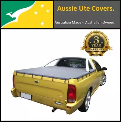 SOFT TONNEAU COVER To Fit FORD FALCON AU-BA-BF UTE 1999-May 2008 With Sports Bar • $222.42