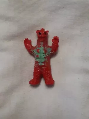 Vintage Gabara 1.5” Mini  Figure Orange Green Made HONG KONG Godzilla GRAIL RARE • $14.99