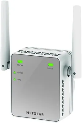 NETGEAR Wifi Extender Booster Internet Network Signal Enhancer Wireless Range  • £26.99