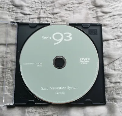 2016 SAAB 93 GRUNDIG/DELPHI Sat Nav Update Navigation DVD Central Europe Disc 2  • £19.90