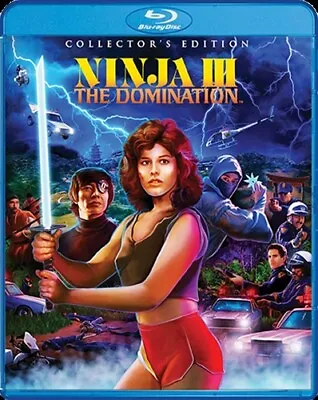 NINJA III 3 THE DOMINATION Blu-ray Collector's Edition Sequel To Enter The Ninja • $16.98