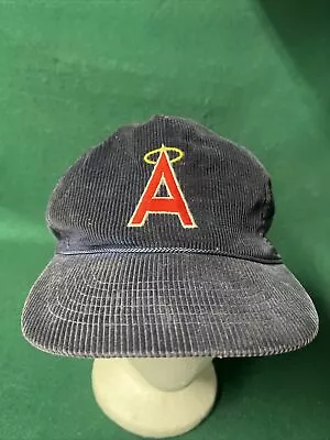 Vintage Anaheim Angels Corduroy Snap Back Hat SGA Coca Cola  • $19.99