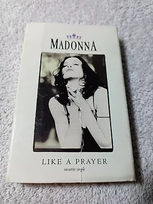 Madonna Like A Prayer 1989 Cassette Single • $9.95