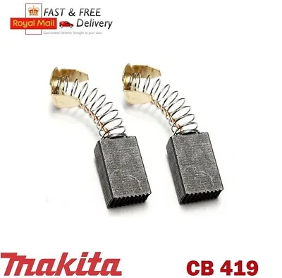  Carbon Brushes For Makita CB419 191962-4 HR2432 HR2450 HR2450T JR1000FT 4305 • £3.49
