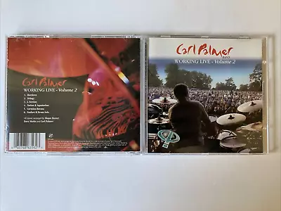 Working Live Vol. 2 By Carl Palmer (CD Nov-2004 Sanctuary (USA) Autographed! • $23.26