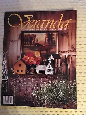 Pristine “veranda” Magazine Winter 1991 Excellent~”southern Style”contents Photo • $12.89