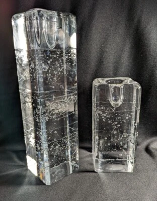 $287.94 • Buy Timo Sarpaneva Arkipelago 1969 Candlestick Holder For Iittala Finland Glass Art