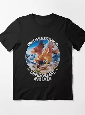 Emerson Lake & Palmer 1974 European Tour Shirt Cotton Unisex S-4XL TE6690 • $16.99