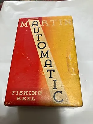 Martin Automatic Fishing Reel (box Only) No. 37g Flywate • $12.50