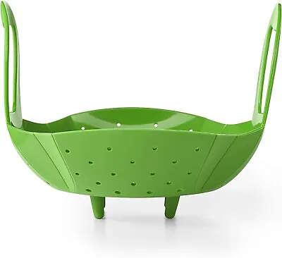 OXO SoftWorks Silicone Pot Pressure Cooker Vegetable Food Steamer Basket Large • $8.99