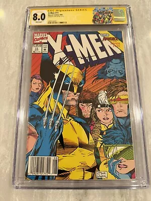 Marvel Comics X-men #11 1992 Cgc 8.0 Wp Rare Newsstand Ss Jim Lee White Pages • $125