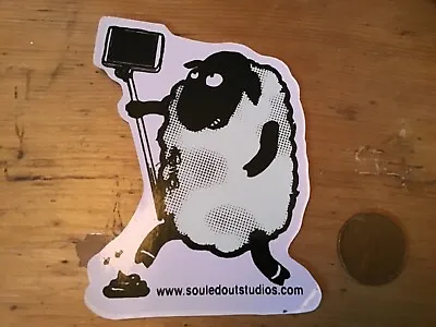 Mau Mau Sticker  Large Sheep - Dface - Banksy- Smog - Hewitt - Graffiti Art - BN • £8