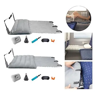$53.66 • Buy Kids Airplane Footrest Hammock Inflatable Travel Accessories Pillow Trains 45
